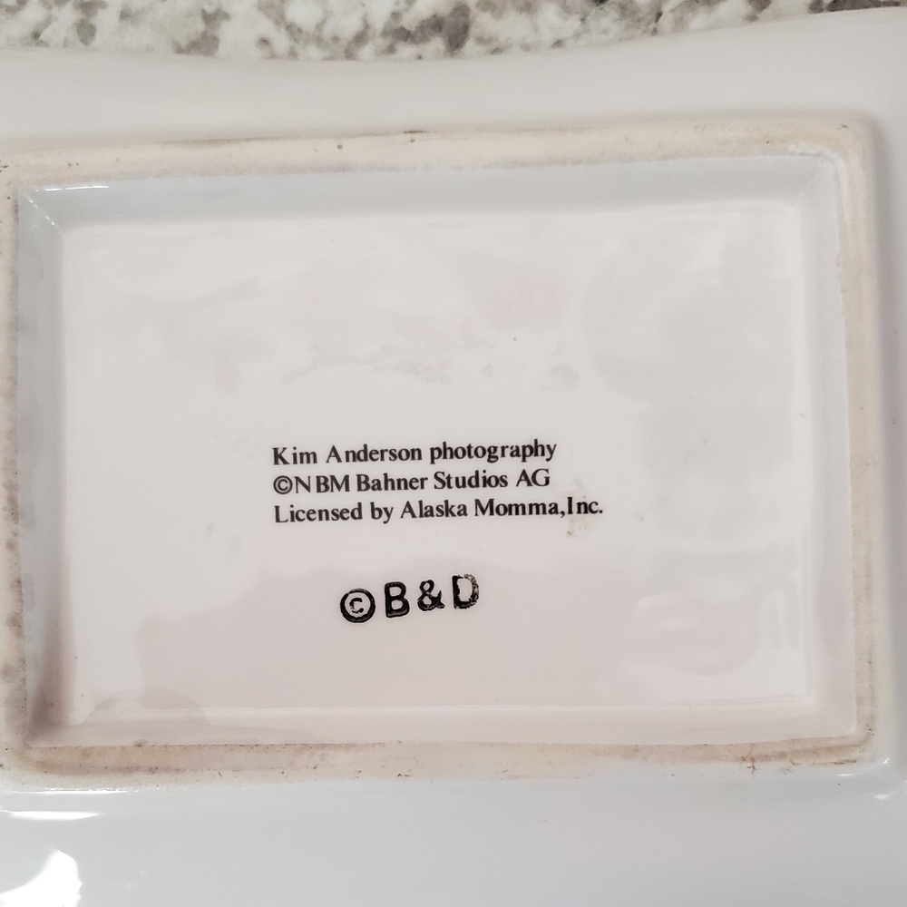 VINTAGE KIM ANDERSON COLLECTION  SOAP DISH - Picture 2 of 2